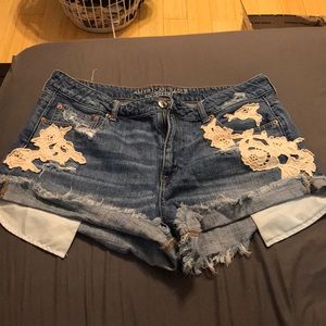 American Eagle Hi Rise Festival Short